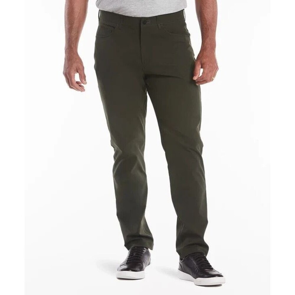 Public Rec Dealmaker 5-Pocket Pant‎ Mens 44x32 Dark Olive Green Performance Golf